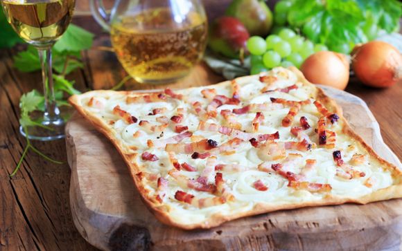 Dégustation de tartes flambées et de bières