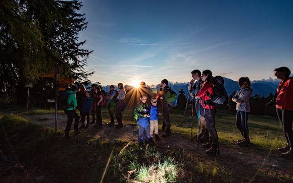 Soirée randonnée guidée et raclette valaisanne incluse pour tous les séjours