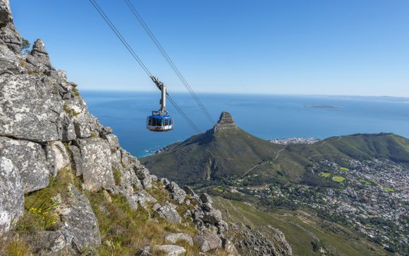 Excursion d'une demi-journée à Table Mountain et au Cap (incluse pour les séjours à partir de 7 nuits)