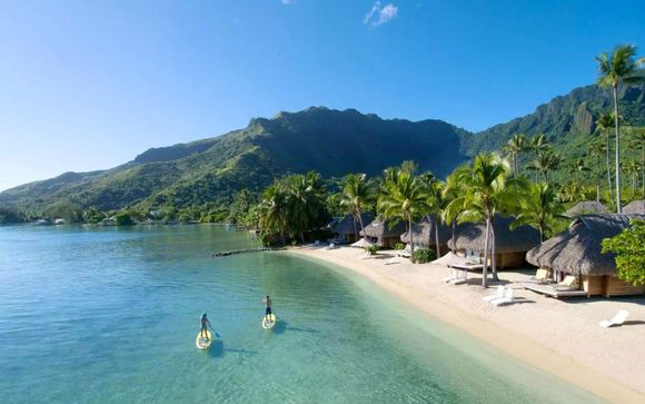 Poussez les portes du Manava Beach Resort & Spa Moorea 4*
