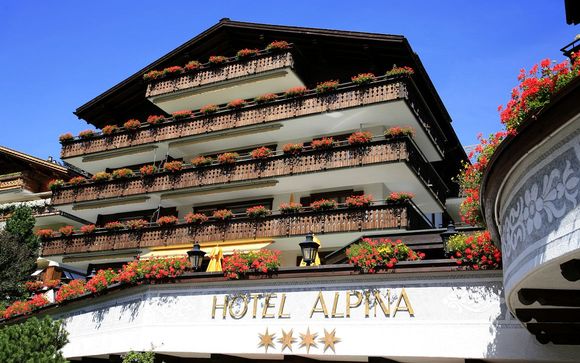 Poussez les portes de votre Hôtel Alpina 4* Sup