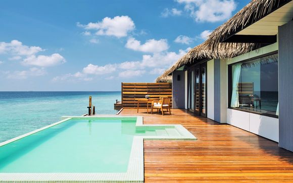 Séjour en eden turquoise avec piscine privée