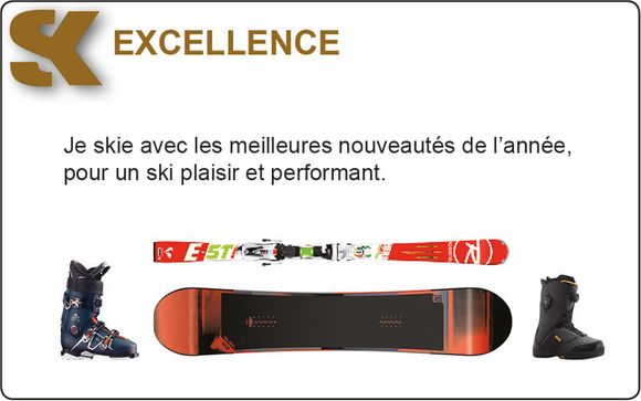 La location de matériel de ski 
