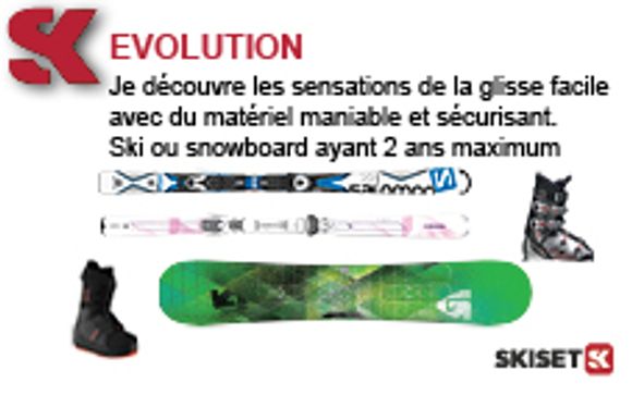 La location de matériel de ski 