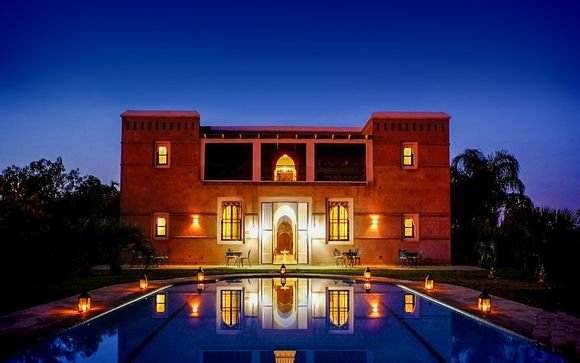 Riad majestueux face à l’Atlas