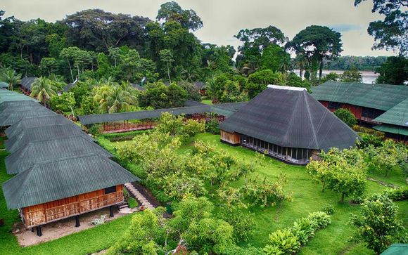 Choix 1 : Votre extension possible à l'hôtel Eco Amazonia Loadge en Amazonie