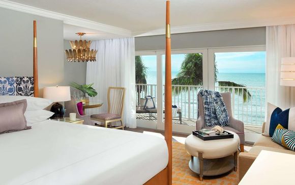 Pause cosy sur le sable blanc de Floride
