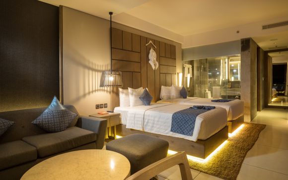 Poussez les portes de l'hôtel Wyndham Tamansari Jivva Resort Bali 5* à Klunkung