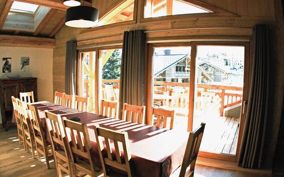 Poussez les portes de votre chalet
