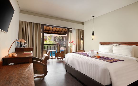 Poussez les portes de l'hôtel Best Western Premier Agung 4* à Ubud 