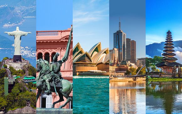 5 escales, 4 pays, 1 Terre