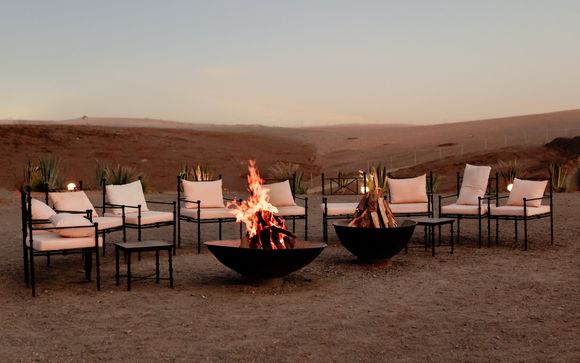 Cena romantica (bevande escluse) - in un accampamento beduino ad Agafay (incluso in tutti i soggiorni)