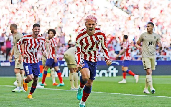 De opwinding van het voetbal in Madrid!