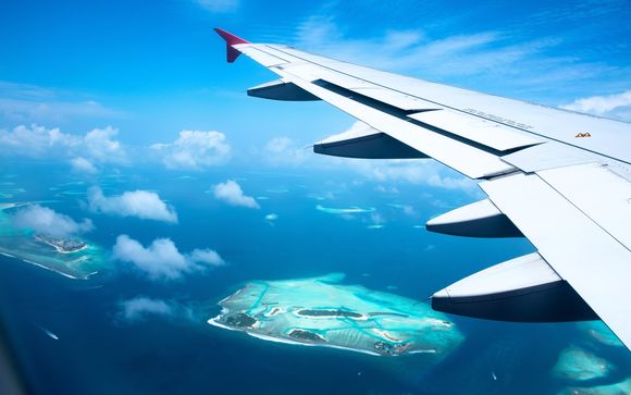 Included: a domestic flight journey between islands