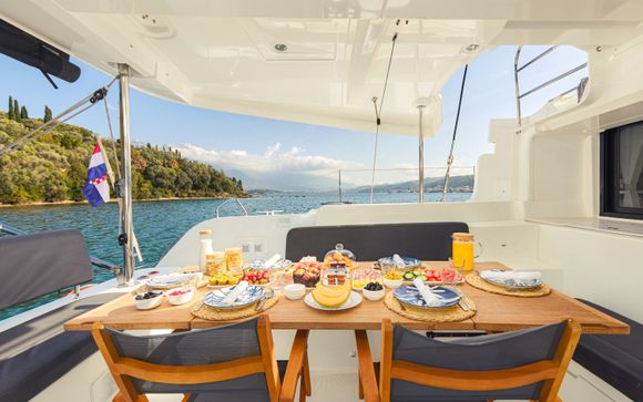 Welcome aboard the Lagoon 46 Catamaran