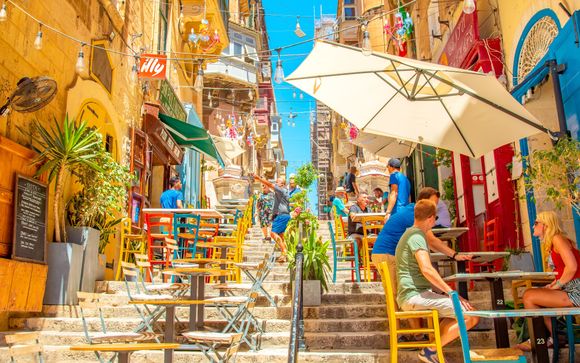 Valletta Street Food & Culture Walking Tour (for stays from 5 nights)