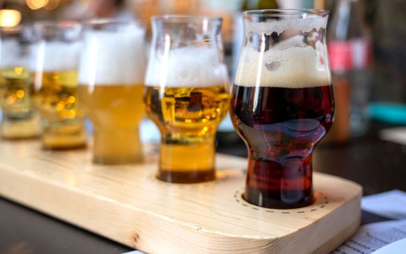 Beer tasting and 2-course lunch (excluding drinks) at the Vojanův dvůr brewery (for stays from 4 nights or more)