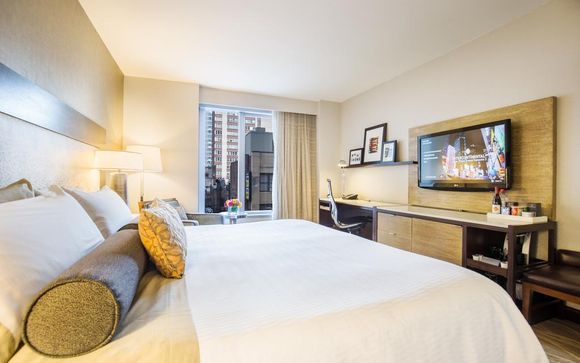 36 Story Four-Star Hotel in Times Square District