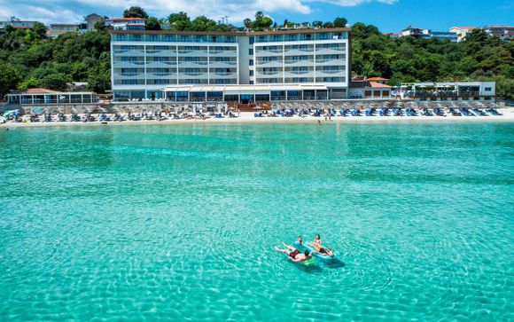 Beachfront Bliss Overlooking Turquoise Waters
