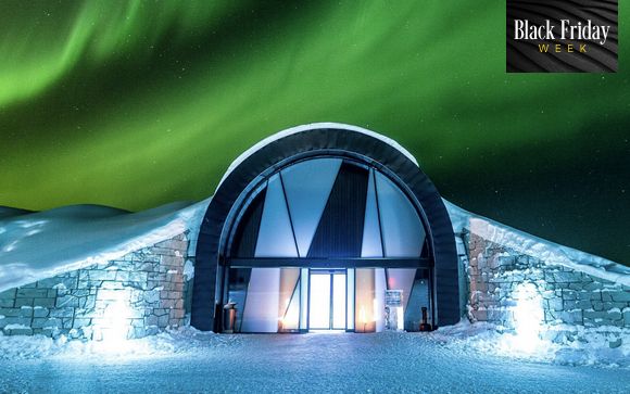 Esplorazione e relax in hotel di ghiaccio tra neve e aurora boreale