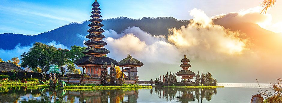 Buchung auf Indonesien